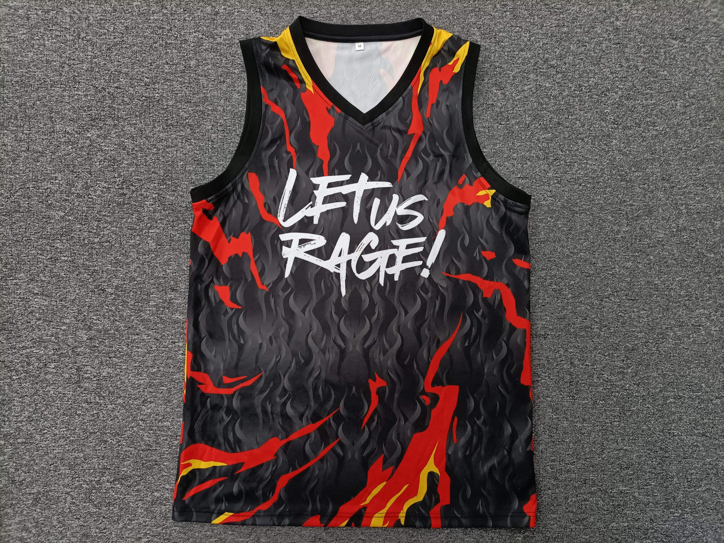 LET US RAGE! “INFERNO” JERSEY